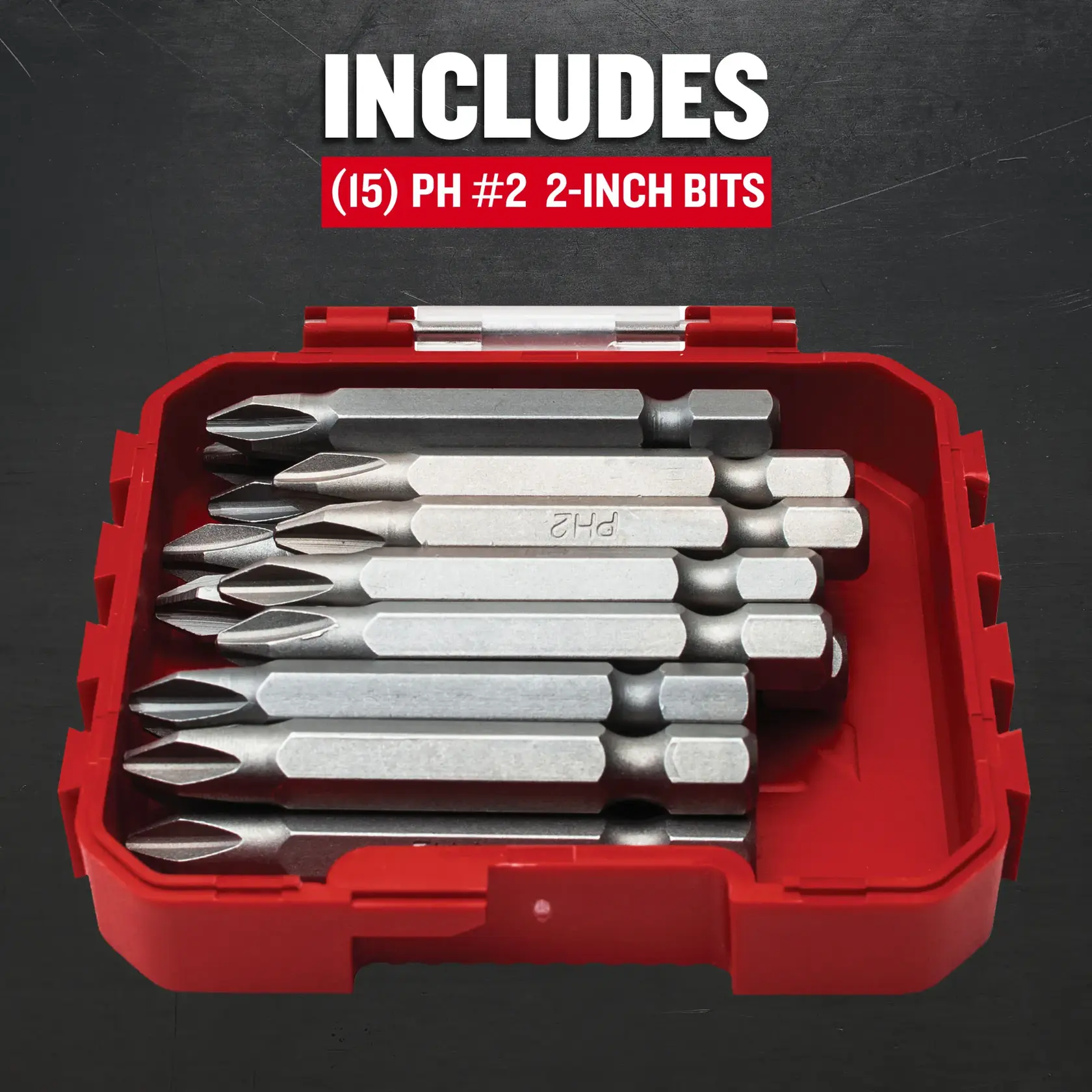 CRAFTSMAN® Ph #2 X 2-Inch Screwdriving Bit Set (15-Piece)