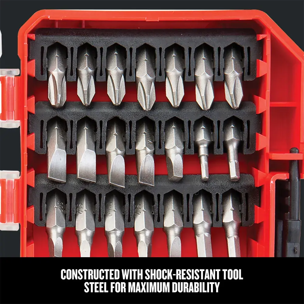 Graphic of CRAFTSMAN Drill Bits: Set highlighting product features