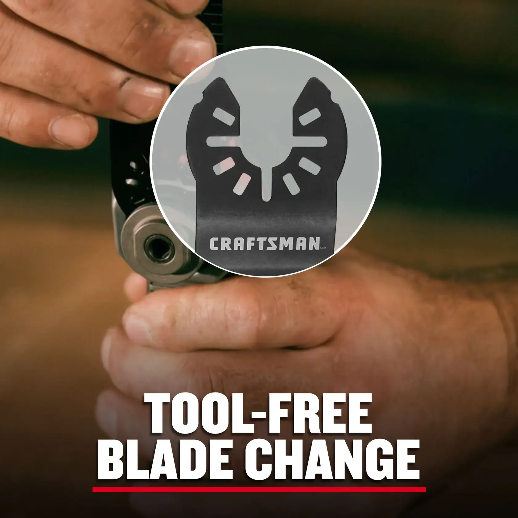 CRAFTSMAN CMAO552 Bi-Metal Oscillating Blades Set (3-Piece) F+B