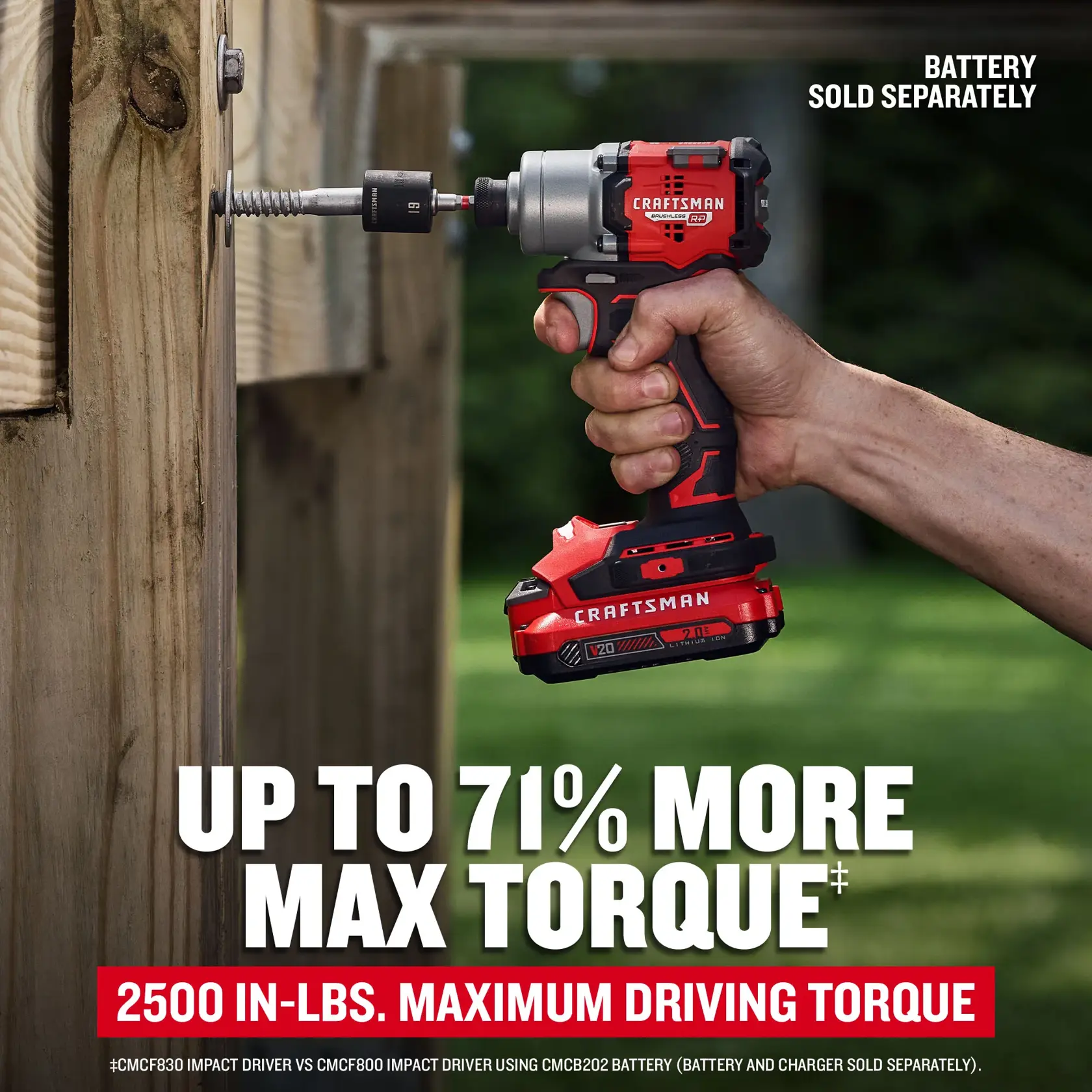 CRAFTSMAN V20 Impact Drill Max Torque