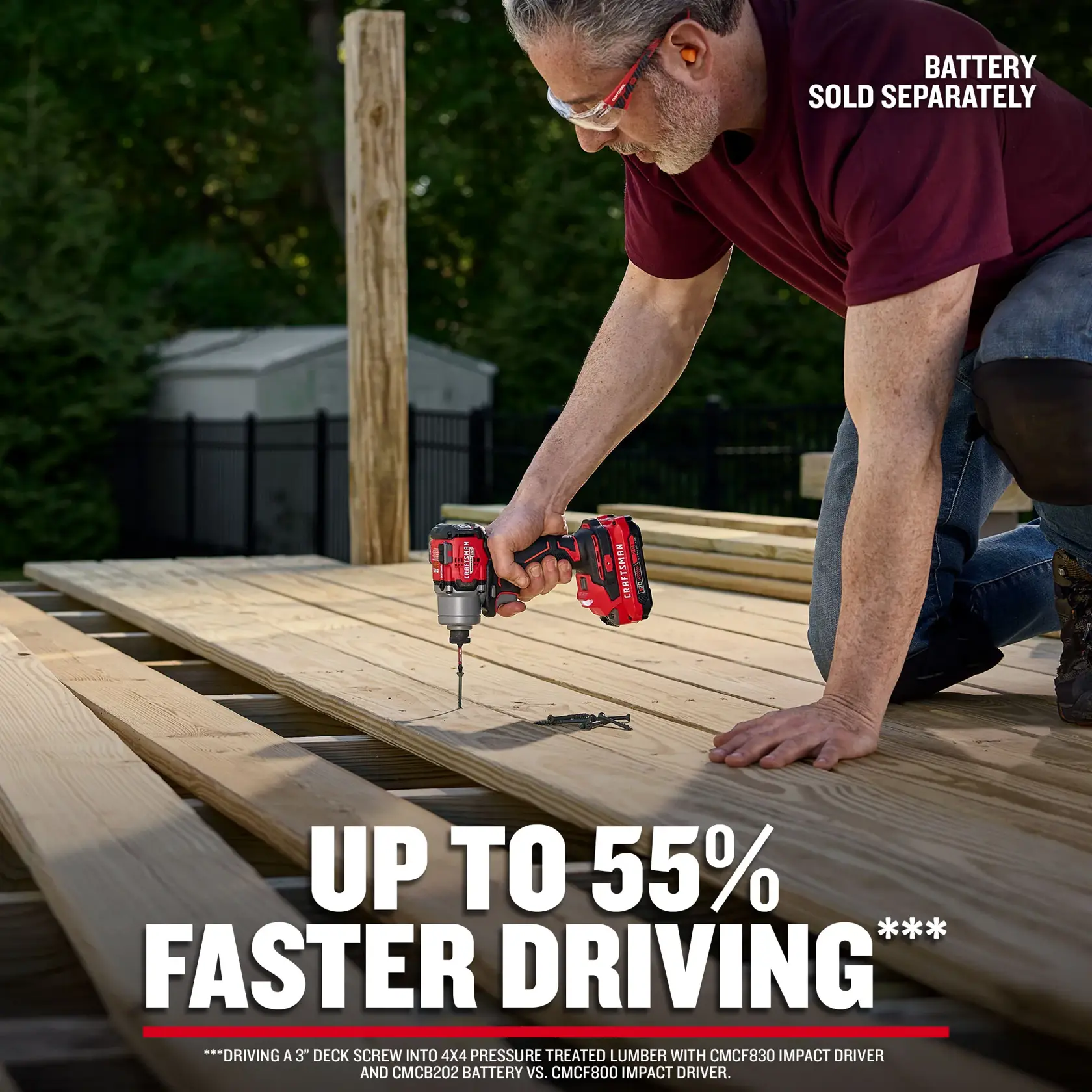 CRAFTSMAN V20 Impact Drill Faster Driving