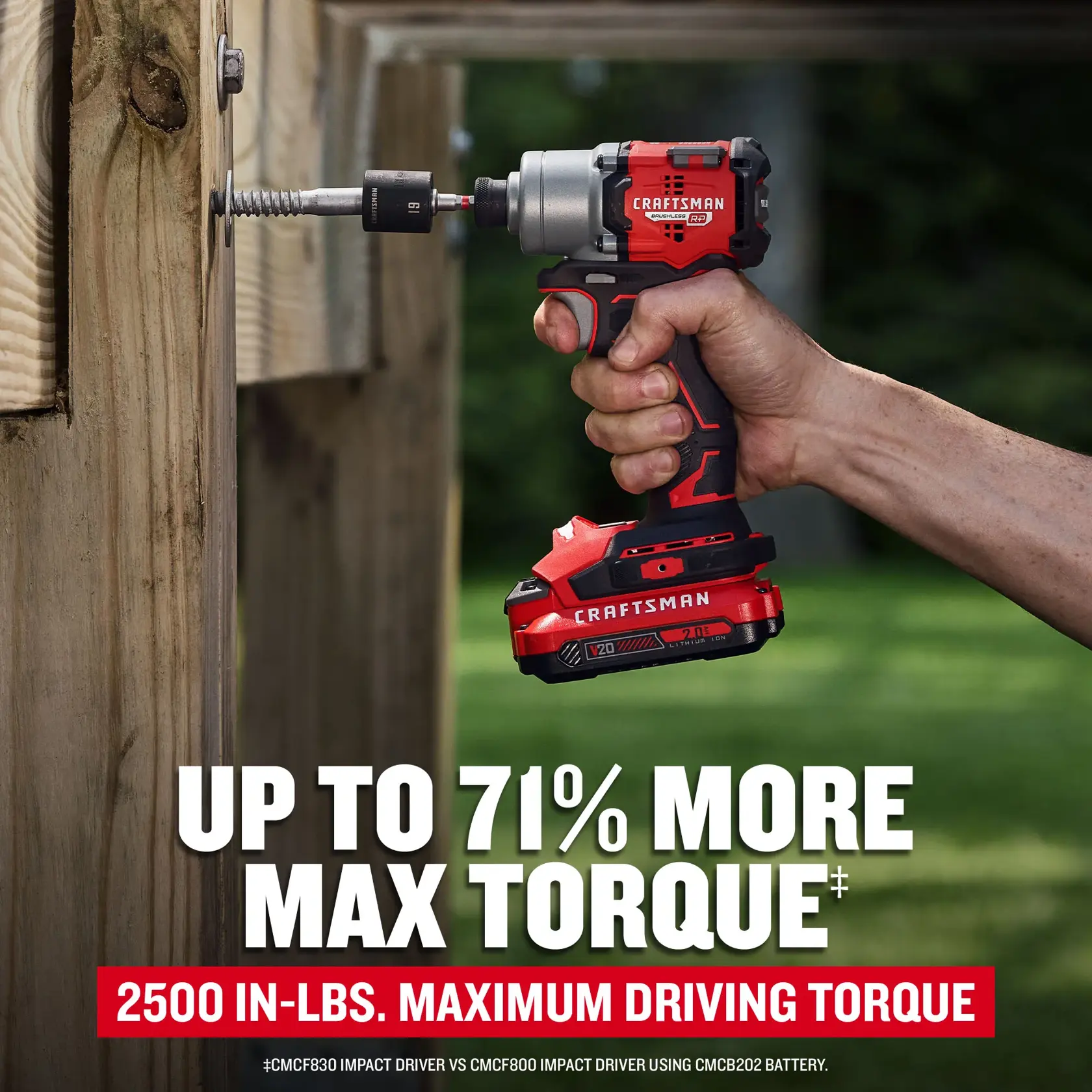 CRAFTSMAN V20 Impact Drill Max Torque
