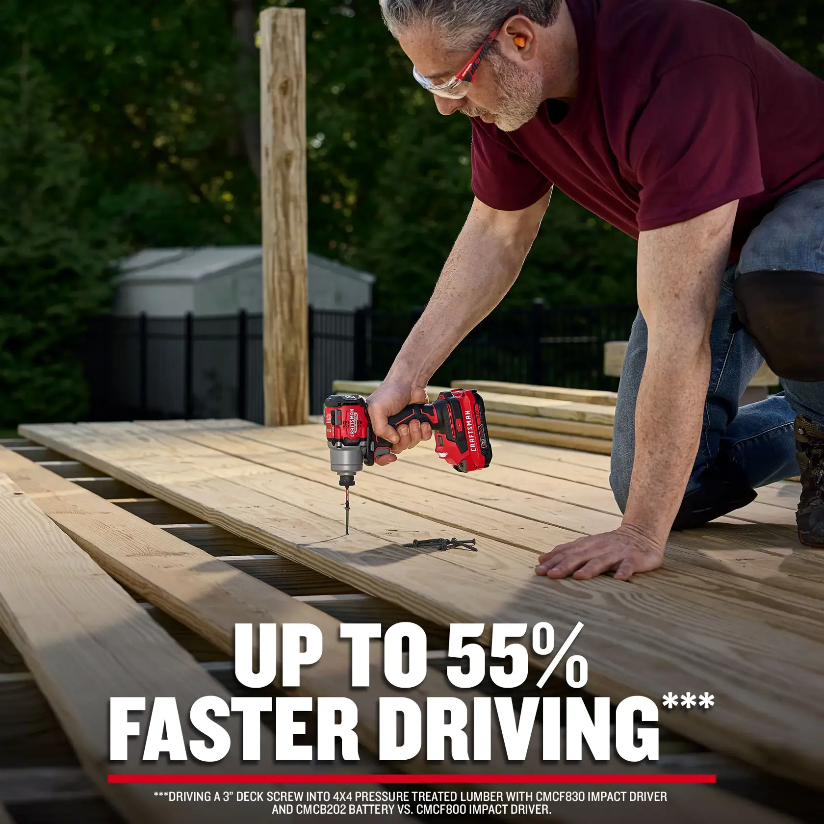 CRAFTSMAN V20 Impact Drill Faster Driving