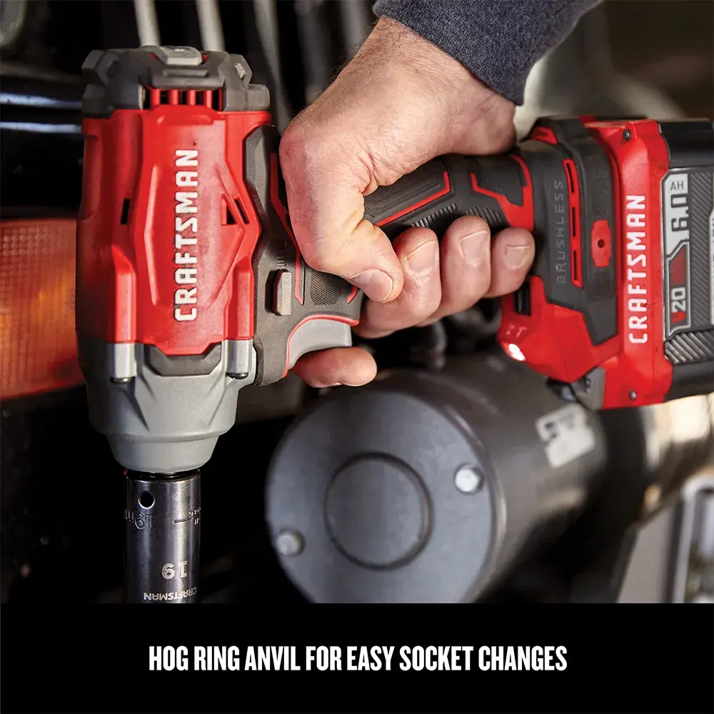 Graphic of CRAFTSMAN Wrenches: Impact highlighting product features