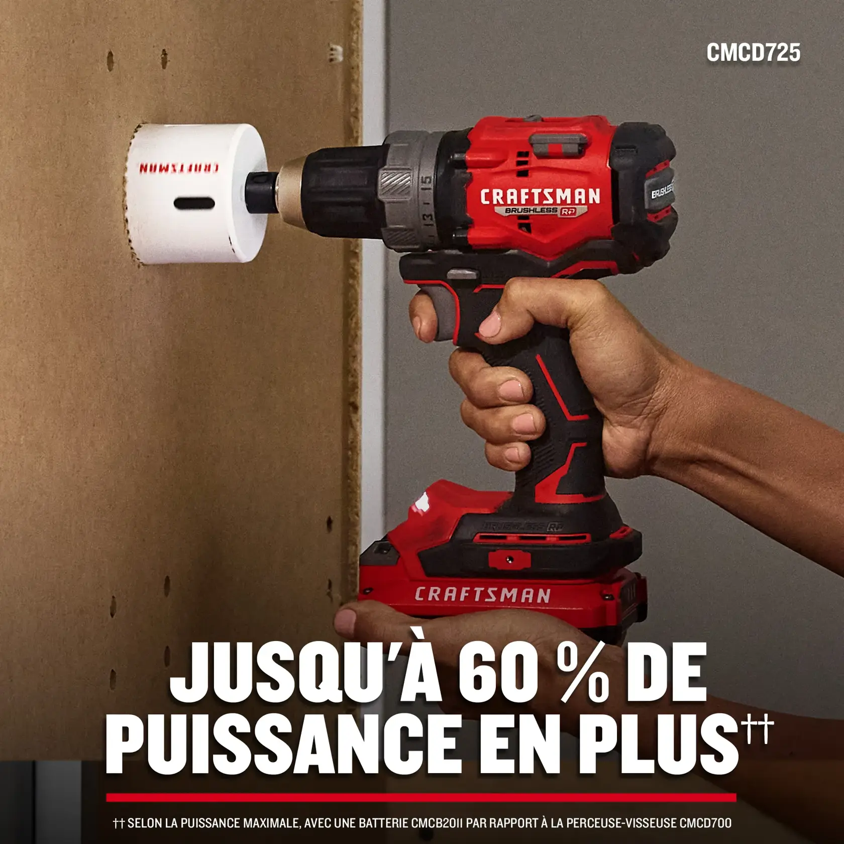 Puissance de l’ensemble 2 outils V20 BRP CRAFTSMAN