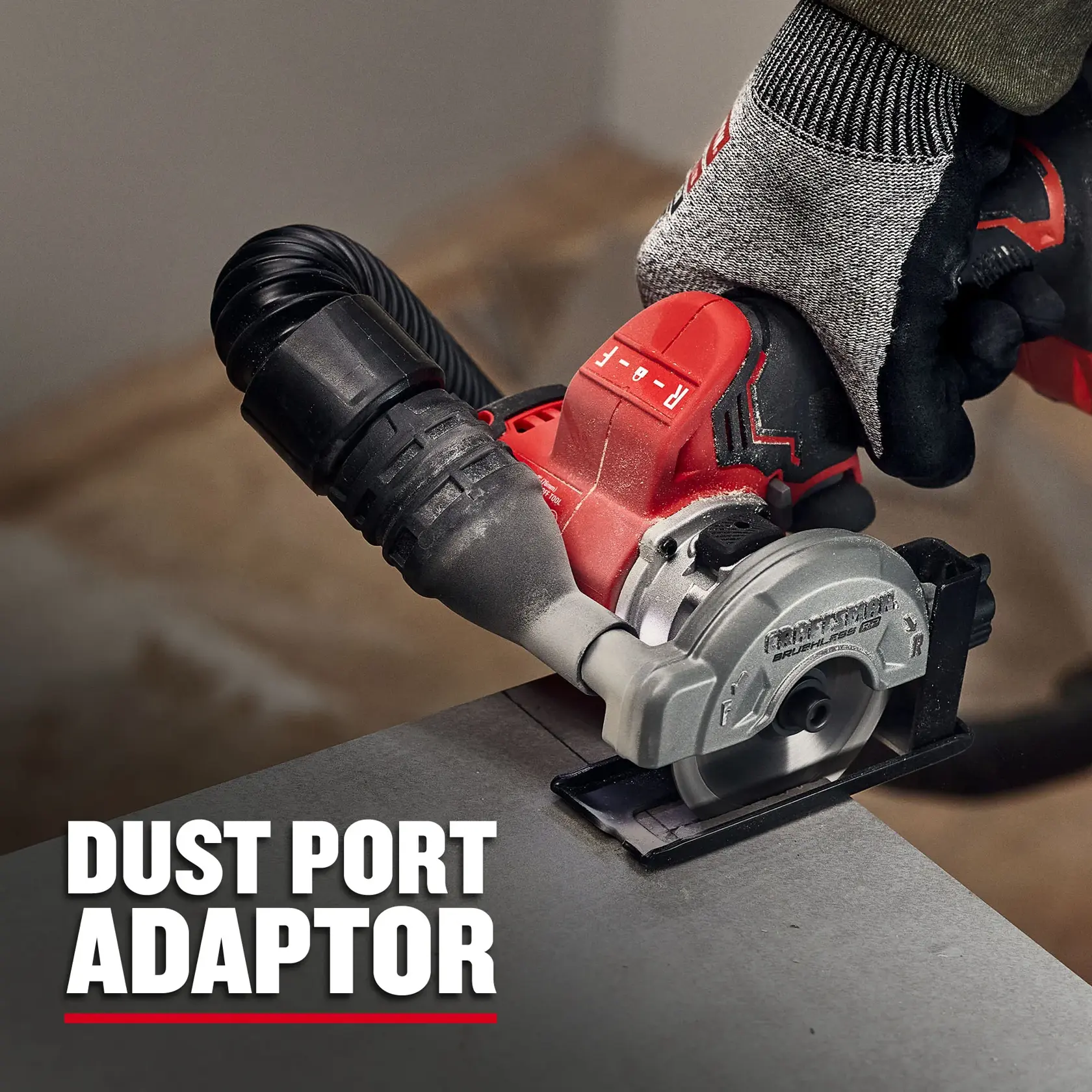 Dust port adaptor