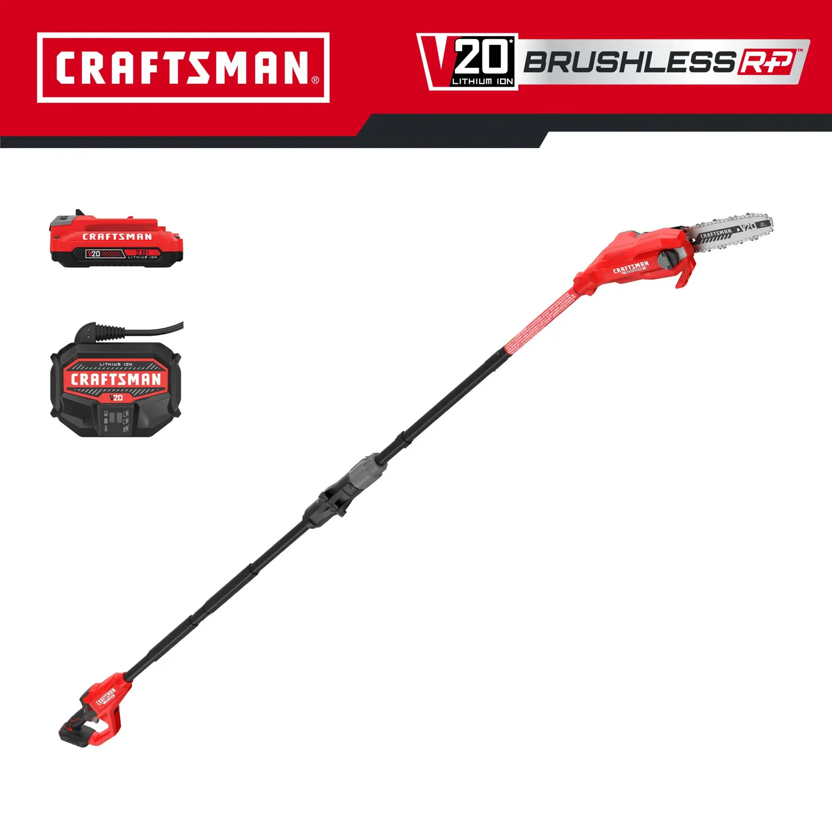 CRAFTSMAN V20* BRUSHLESS RP Pole Saw Product Image