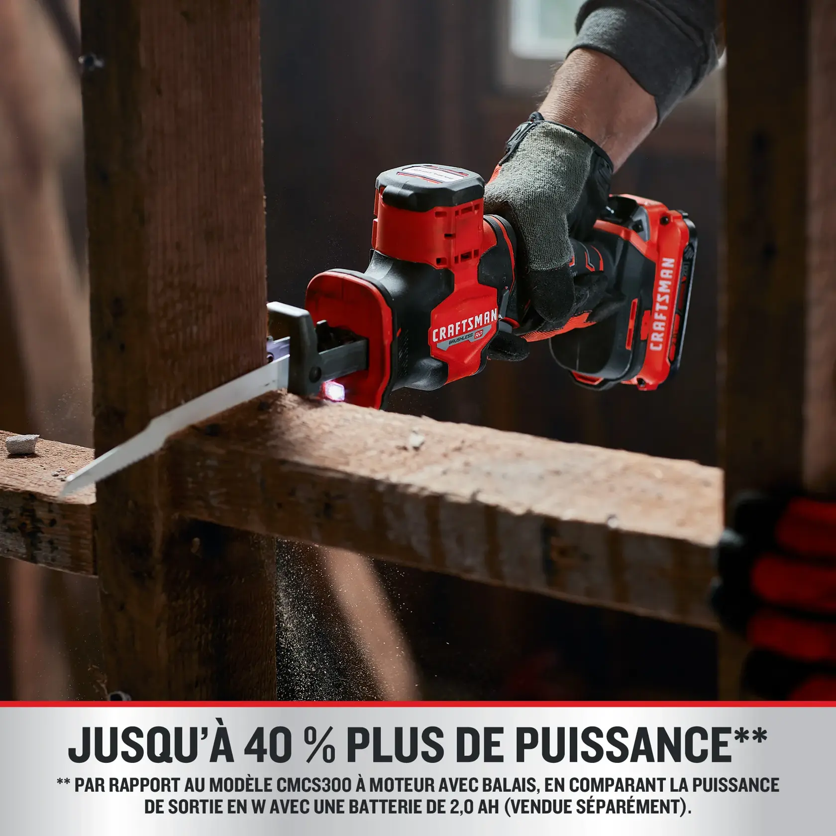 Scie alternative compacte BRUSHLESS RP de CRAFTSMAN