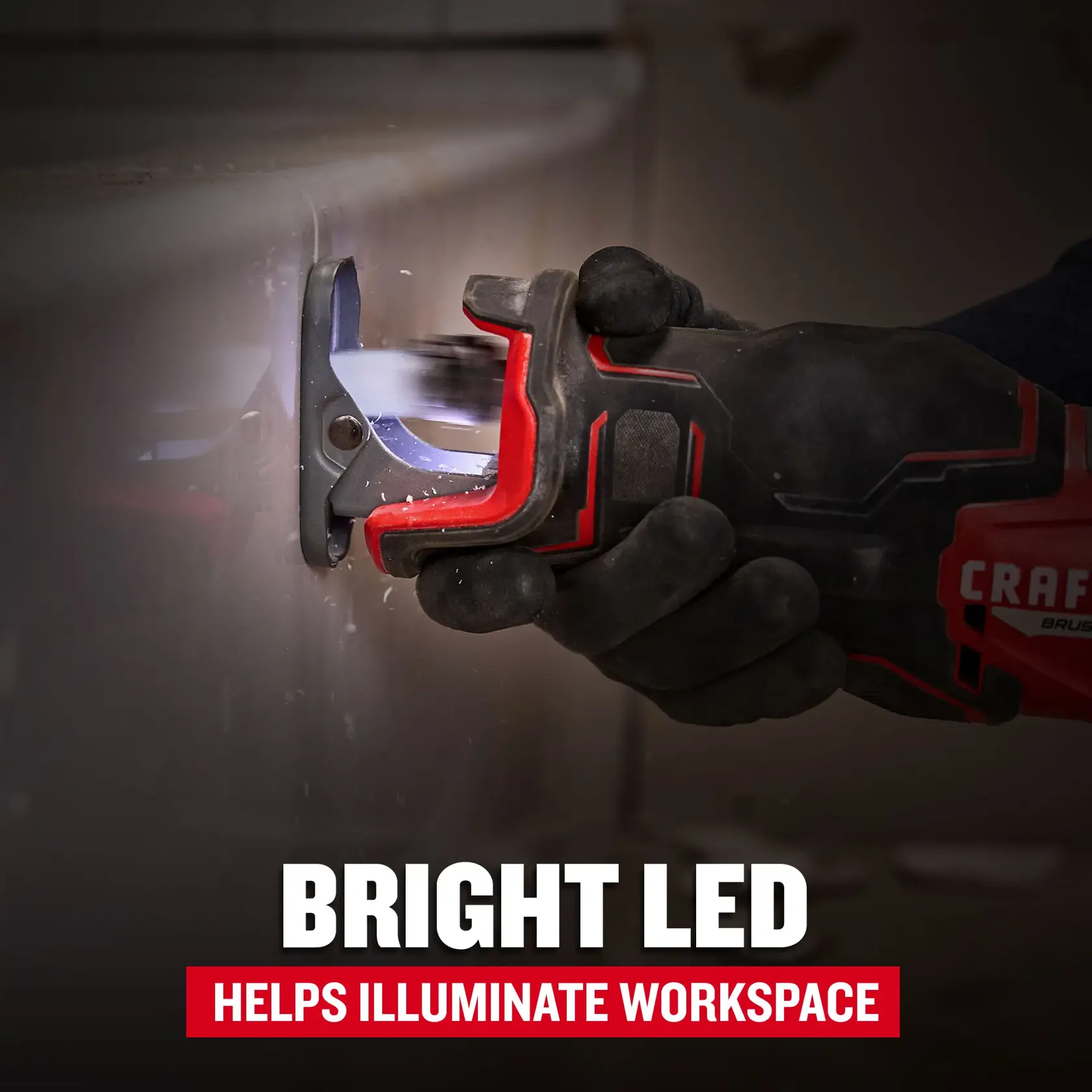 V20* BRUSHLESS RP™ cordless reciprocating saw (tool only)