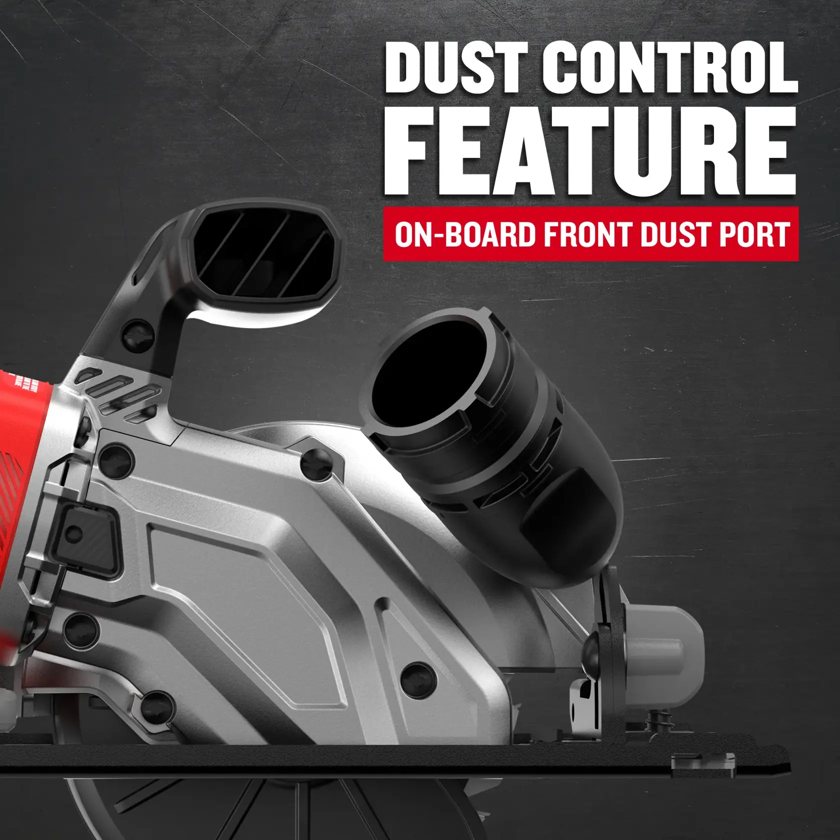 CRAFTSMAN V20* 4.5" Circ Saw Dust Control Feature"