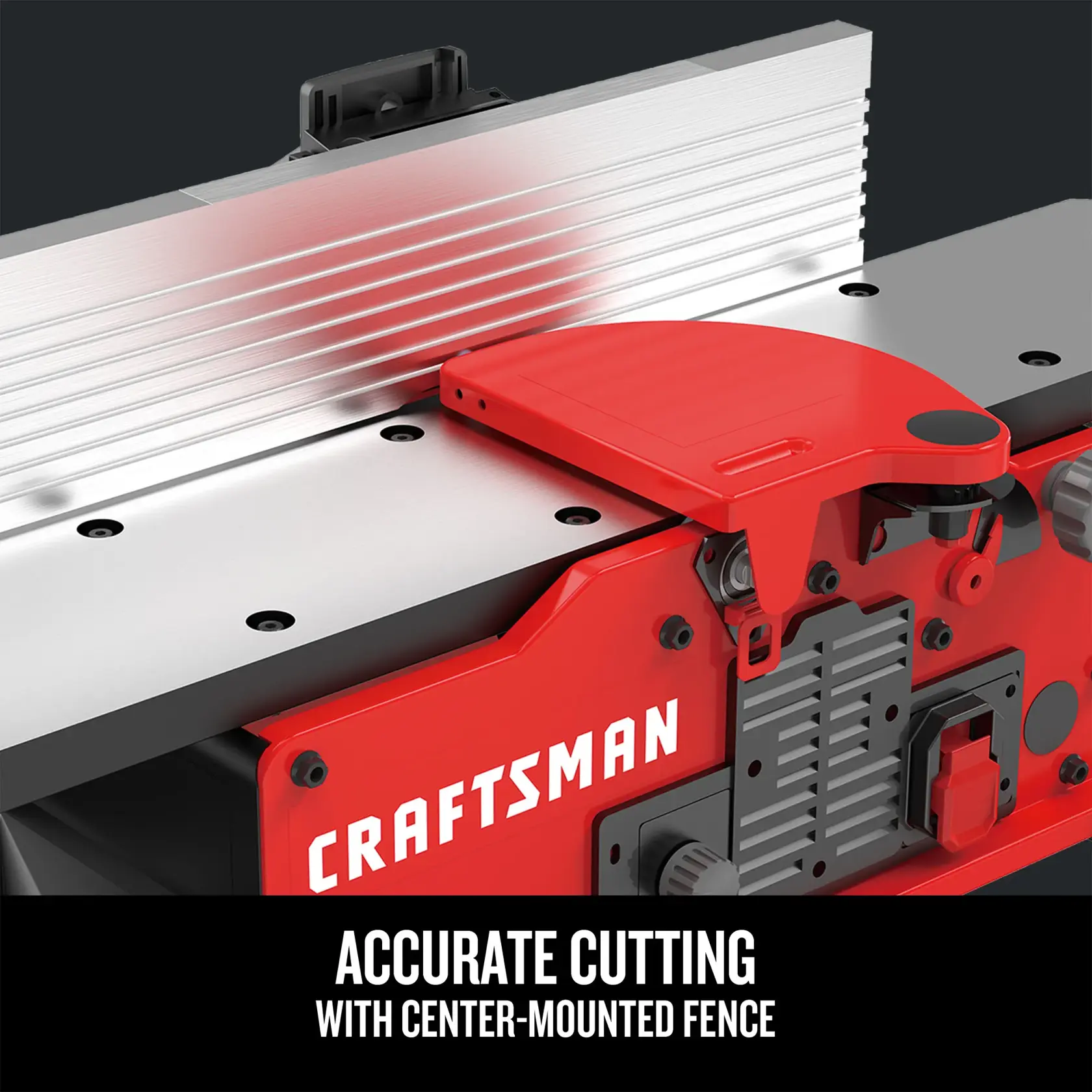 Graphic of CRAFTSMAN Bench & Stationary: Thickness Planers highlighting product features