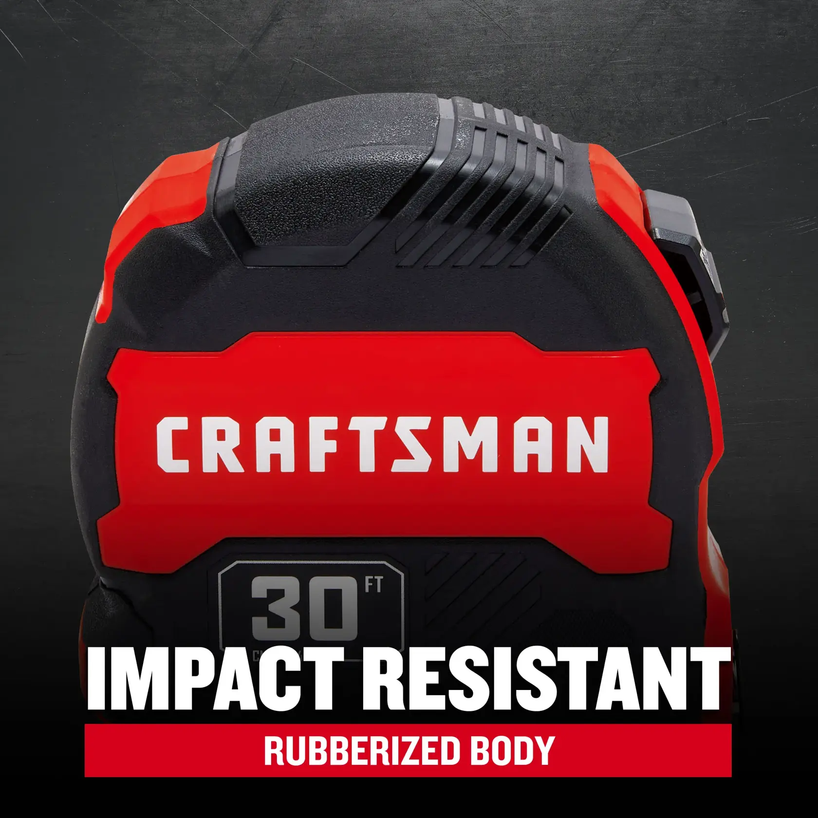 Craftsman CMHT37445S 30 ft. Compact Easy Grip Tape Measure F+B