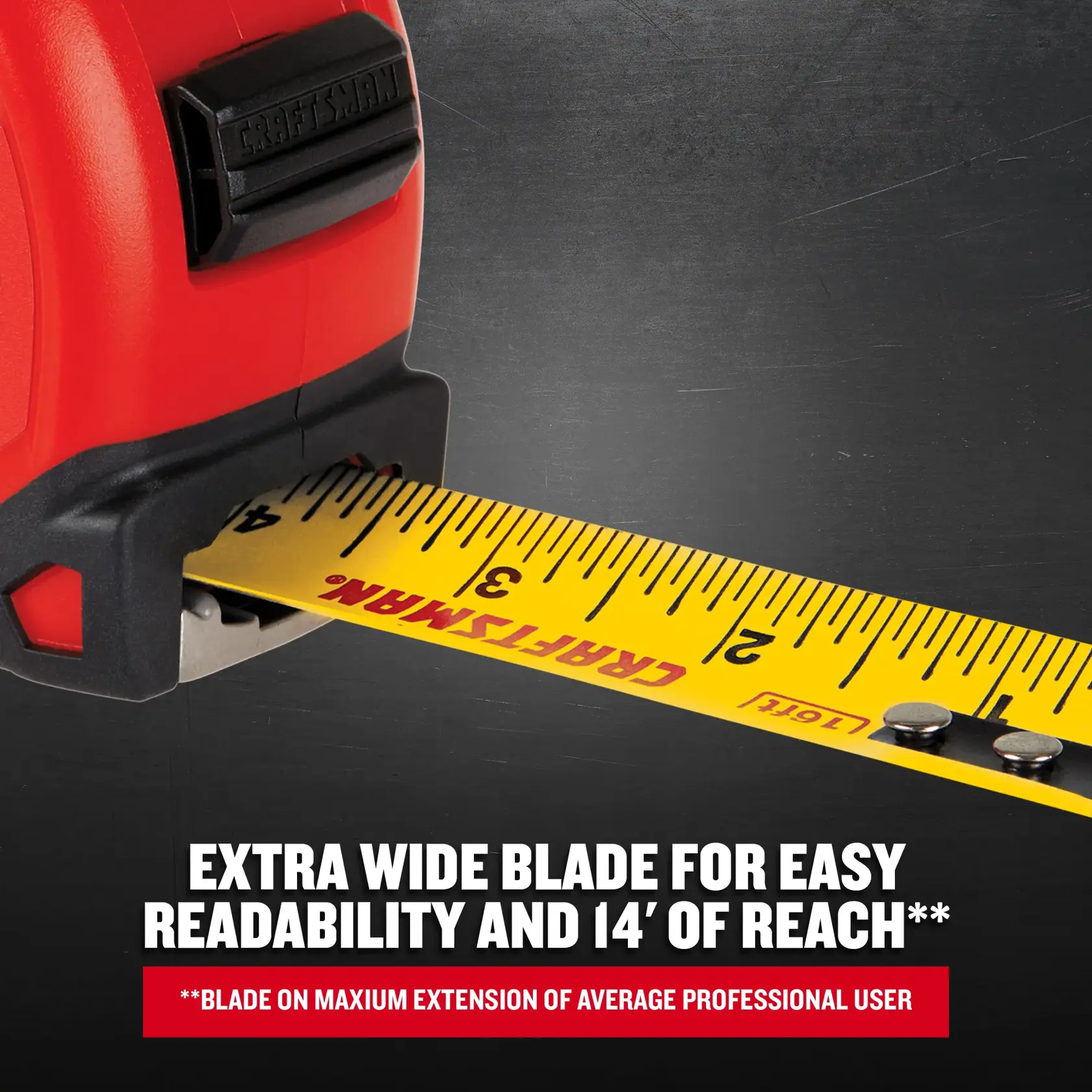 Graphic of CRAFTSMAN Measuring: Short Tapes highlighting product features