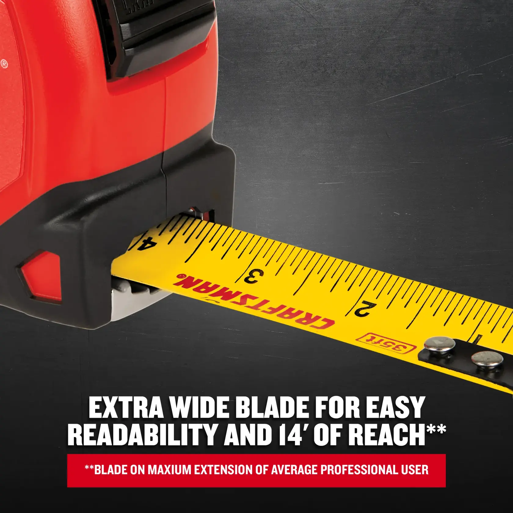 Graphic of CRAFTSMAN Measuring: Short Tapes highlighting product features