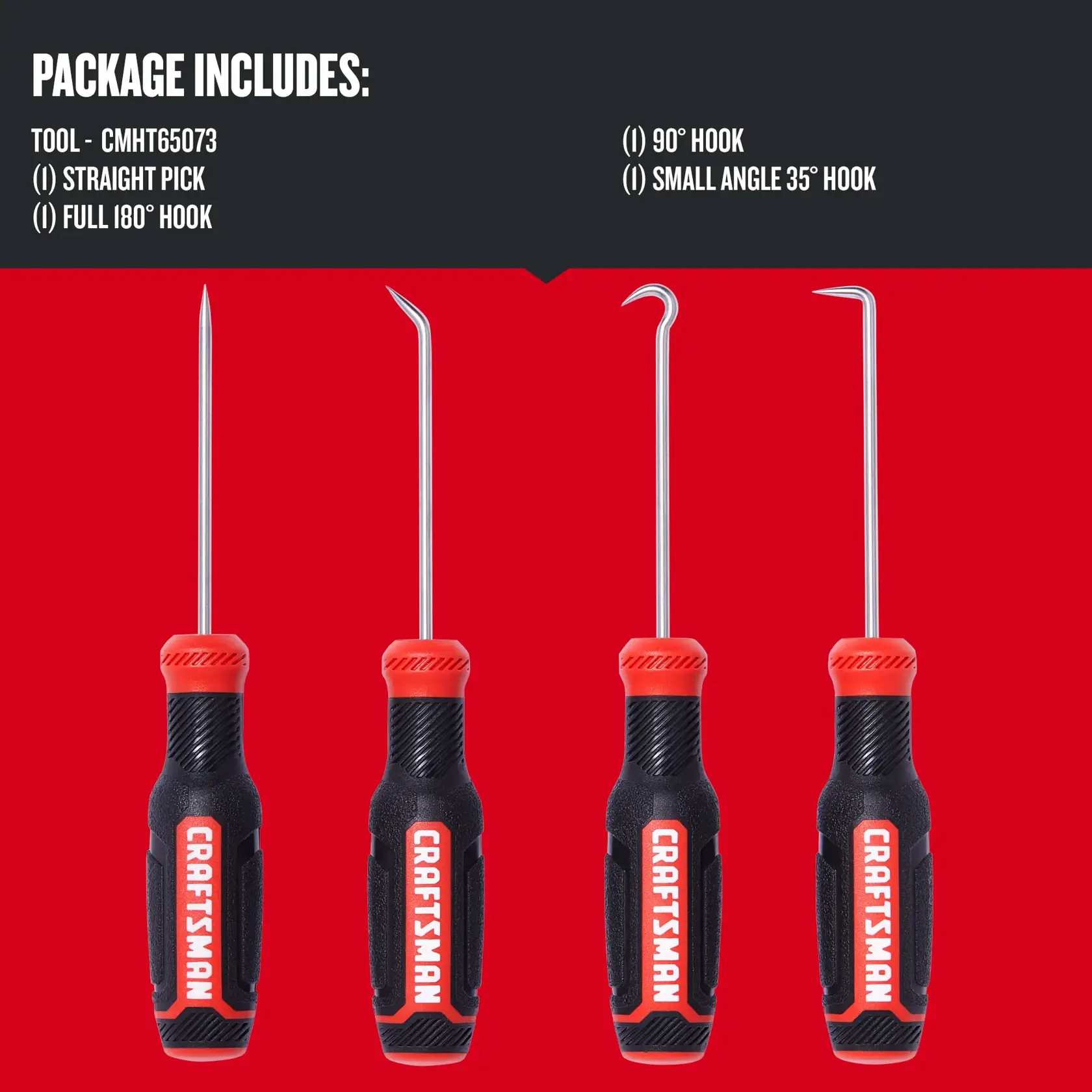 Graphic of CRAFTSMAN Screwdrivers: Bi-Material highlighting product features