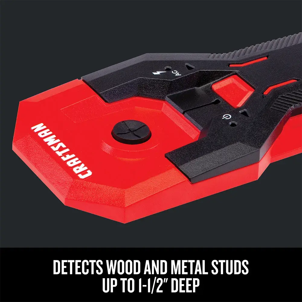 Graphic of CRAFTSMAN Measuring: Stud Finders highlighting product features