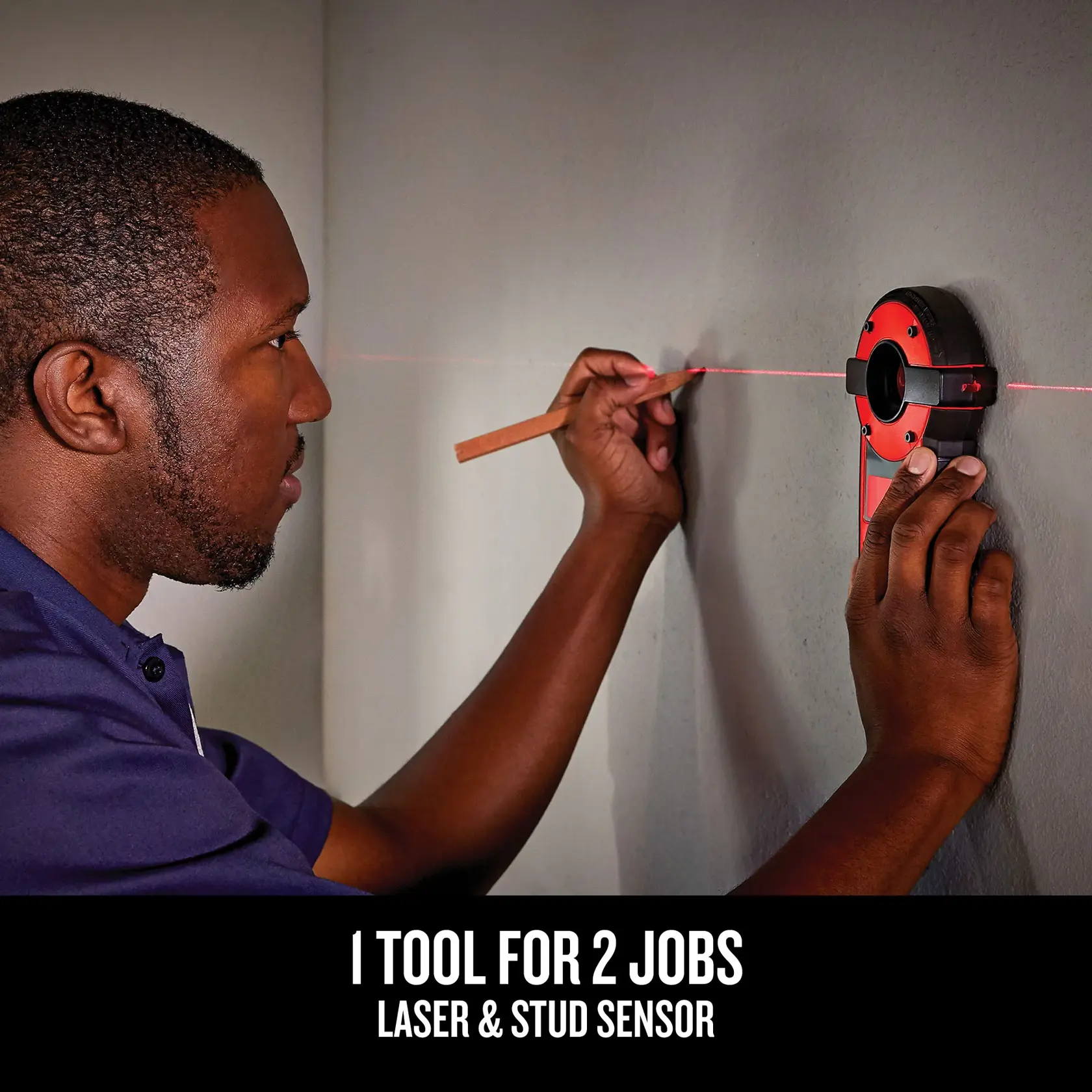 Graphic of CRAFTSMAN Measuring: Laser Level highlighting product features
