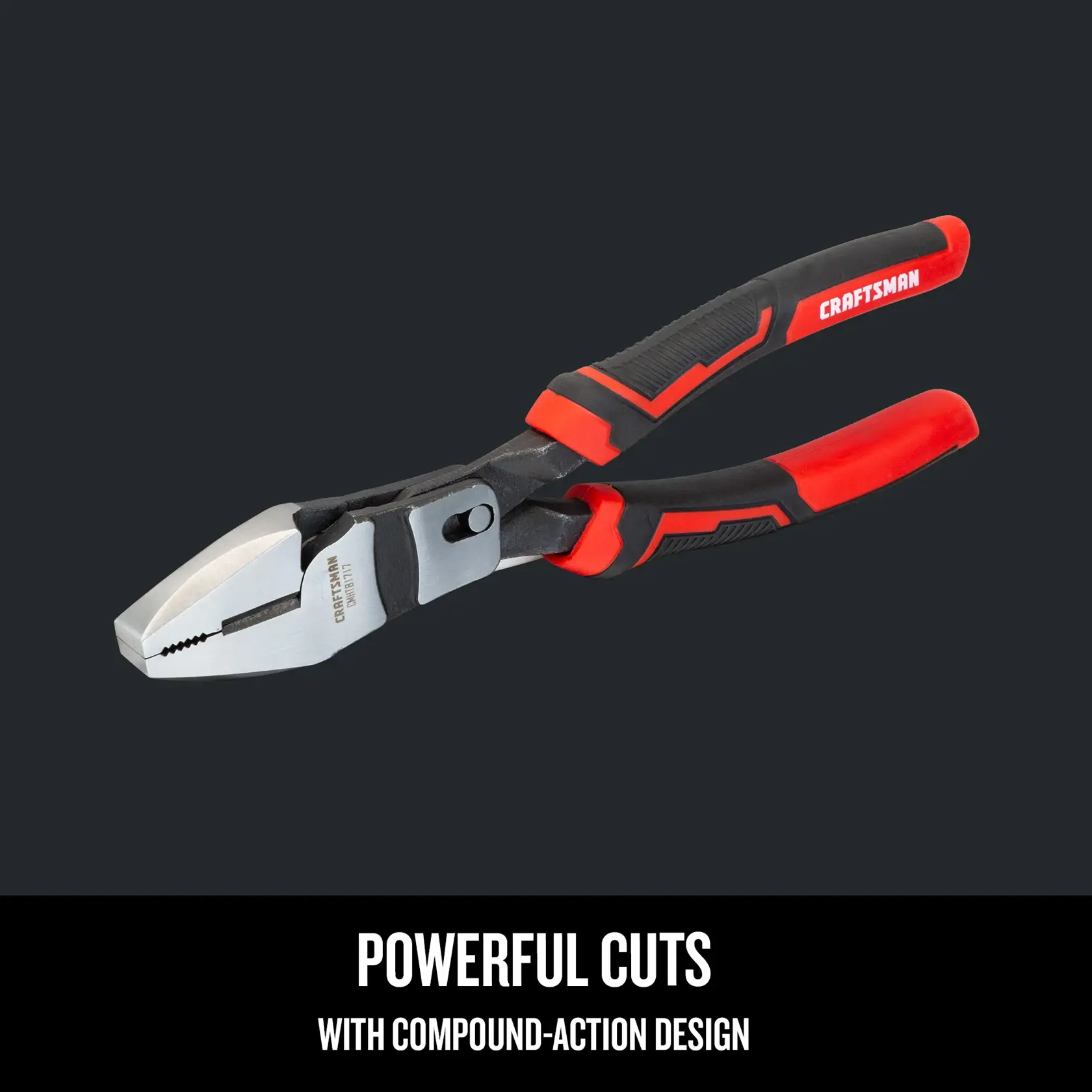 Graphic of CRAFTSMAN Pliers: Lineman highlighting product features