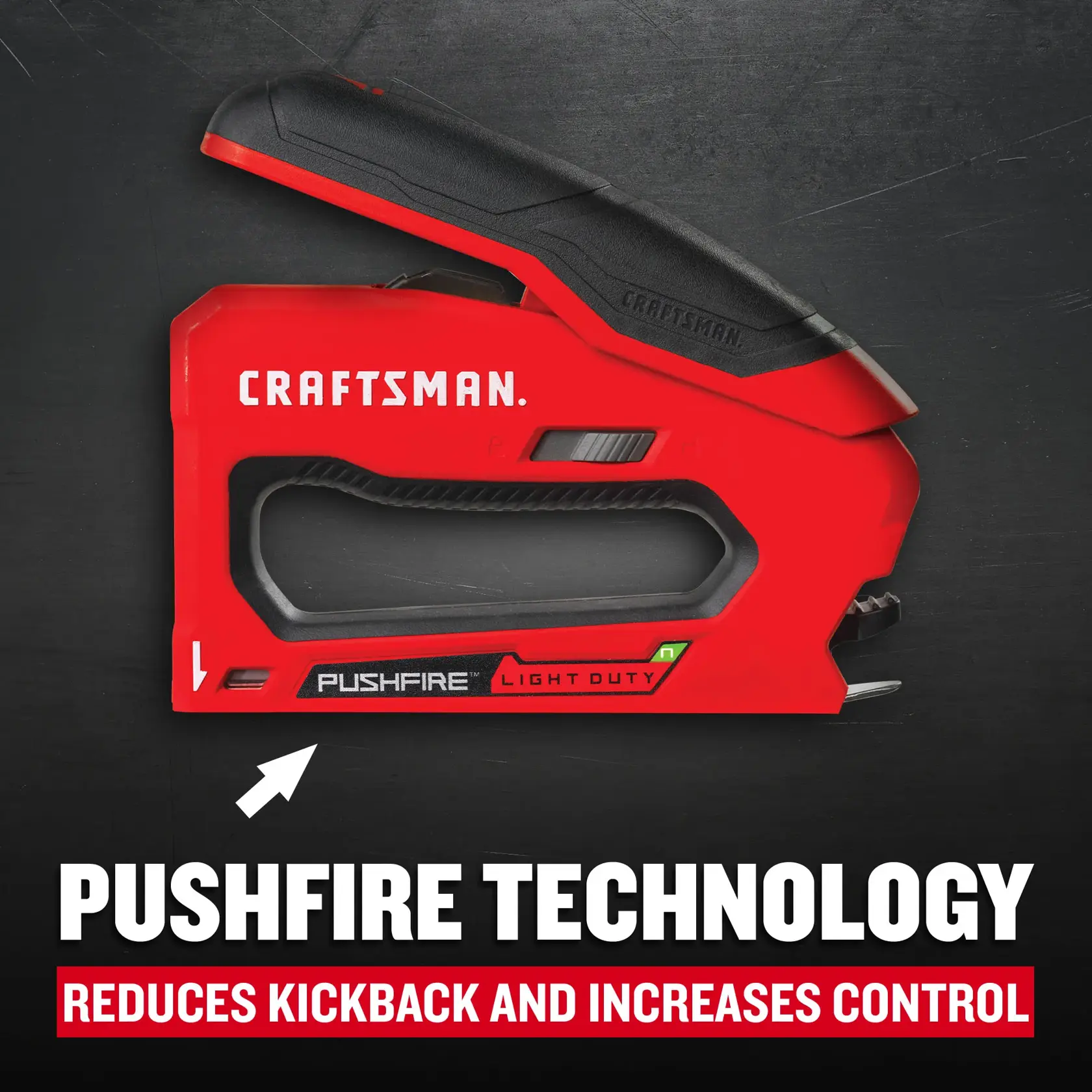 CRAFTSMAN® Pushfire Light Duty Reverse Squeeze Stapler