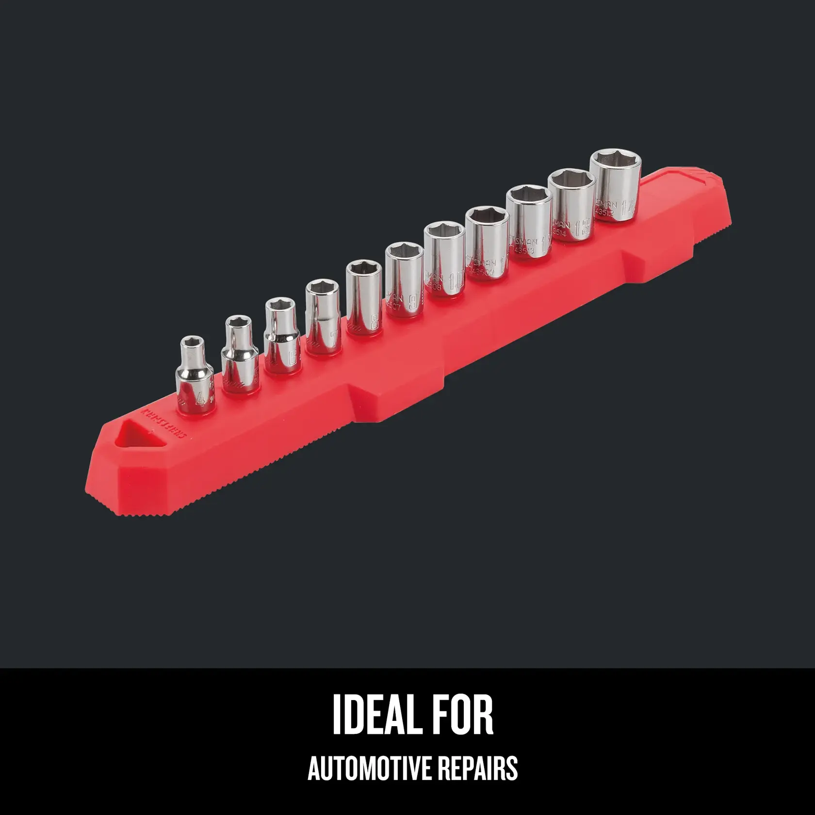 Graphic of CRAFTSMAN Sockets: 6-Point highlighting product features