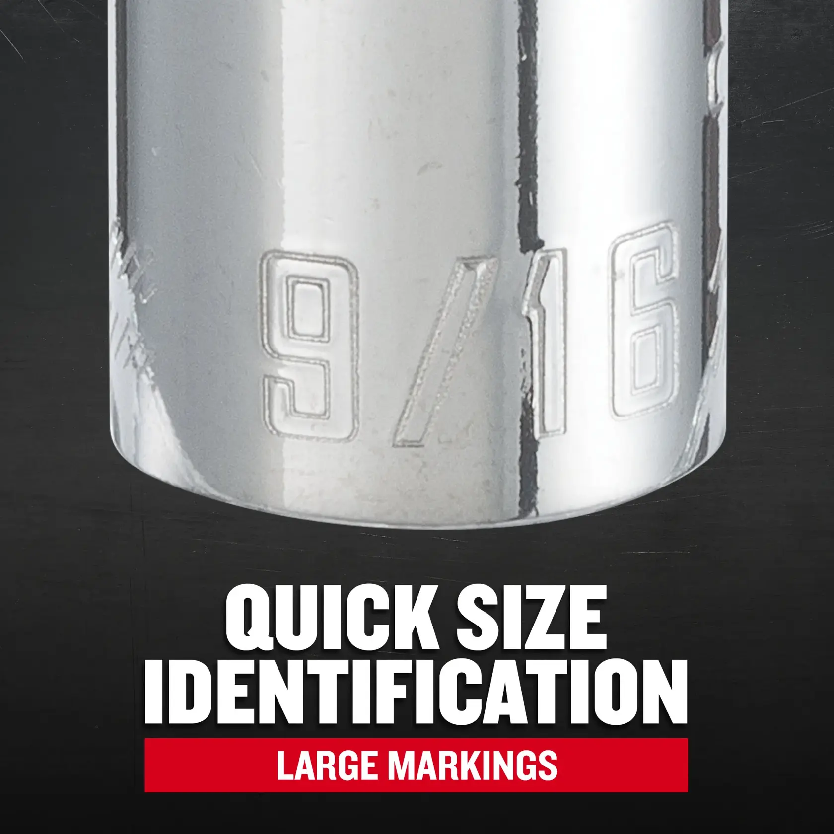 Craftsman CMMT43334 3/8 in. Drive 9/16 in. 6 Point SAE Shallow Socket F+B