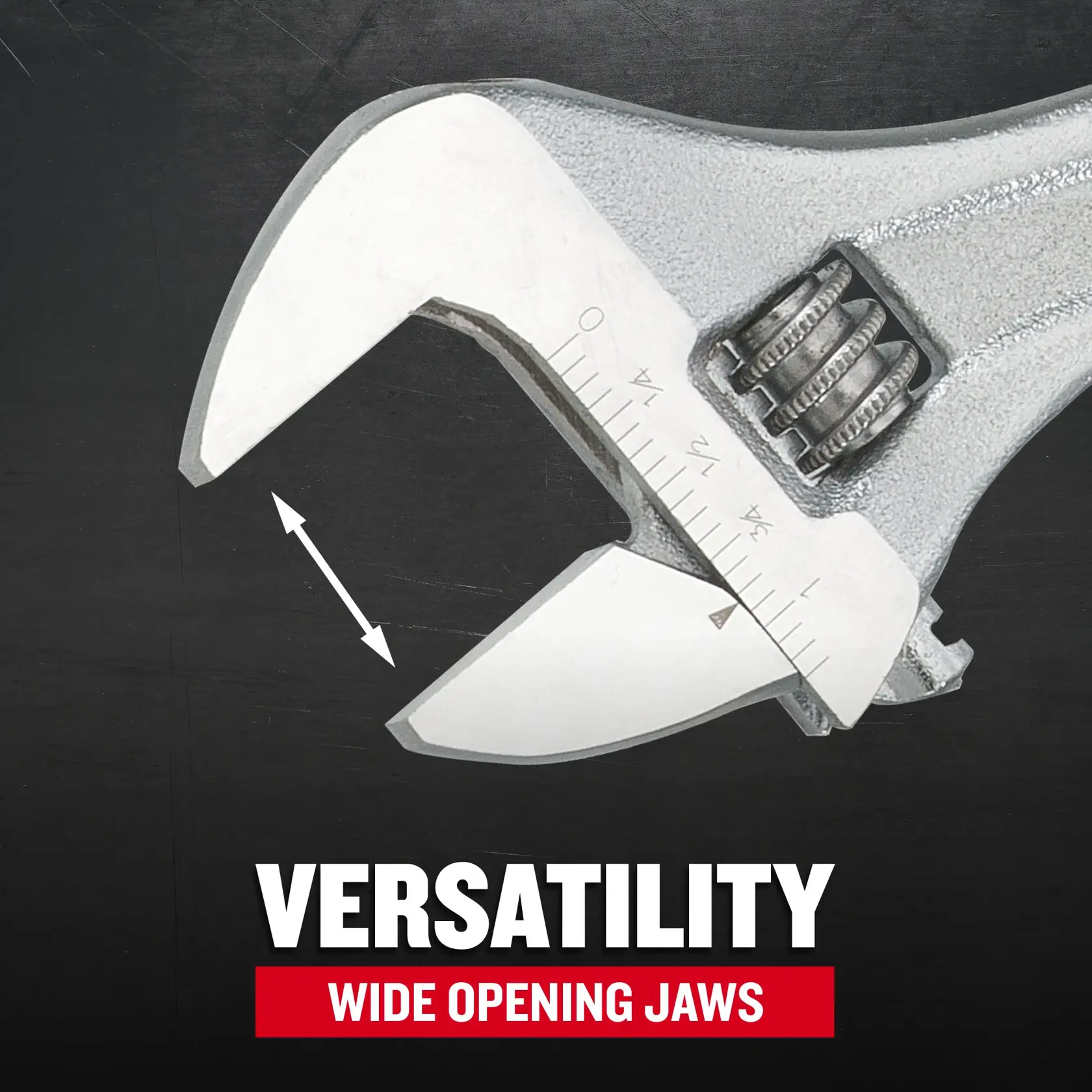 CRAFTSMAN CMMT81622 8-Inch All Steel Adjustable Wrench F+B