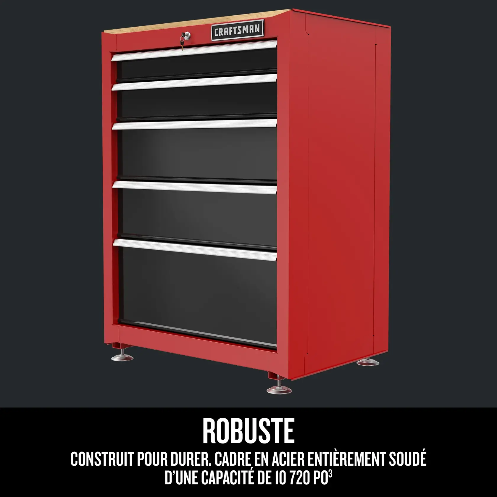 Armoire à outils sur plancher robuste de CRAFTSMAN