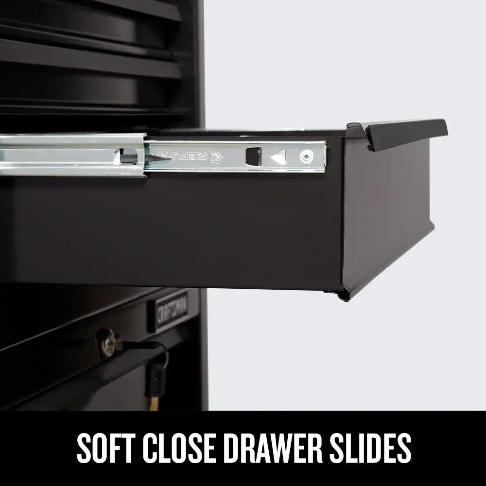Graphic of CRAFTSMAN Storage: Cabinets & Chests Rolling highlighting product features