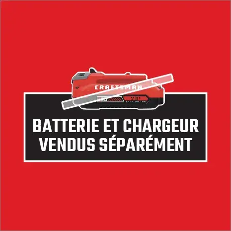 CRAFTSMAN Ponceuse À Bande Sans Balai V20* BRUSHLESS RP™ - Base (Outil Seulement)