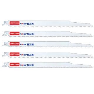 View of CRAFTSMAN Blades: Reciprocating Saw on white background