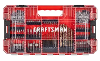 140 Piece Impact Driver Bit Set.