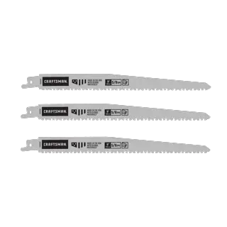 View of CRAFTSMAN Blades: Reciprocating Saw on white background