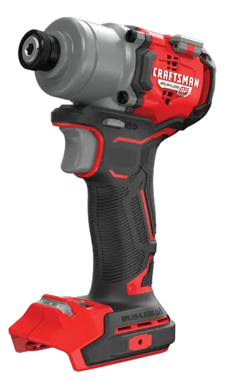 V20* Brushless RP Impact Driver without battery on a white background
