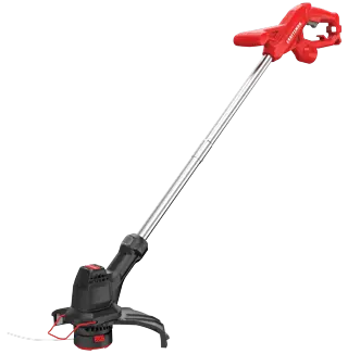 Profile of 3 dot 5 amp 12 inch corded string trimmer cum edger.