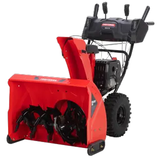 CRAFTSMAN Select 28 Snow Blower on white background
