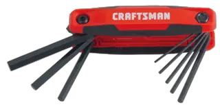 View of CRAFTSMAN Screwdrivers: Hex Keys on white background