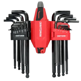 CRAFTSMAN 20 pc Universal L-to-T Hex Key Set