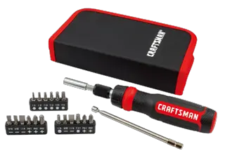 View of CRAFTSMAN Screwdrivers: Multi Bits on white background