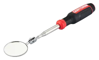CRAFTSMAN Telescoping Inspection Mirror Left Angle 