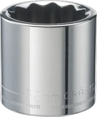 View of CRAFTSMAN Sockets: 12-Point on white background