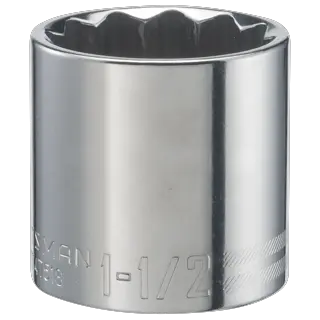 View of CRAFTSMAN Sockets: Shallow on white background