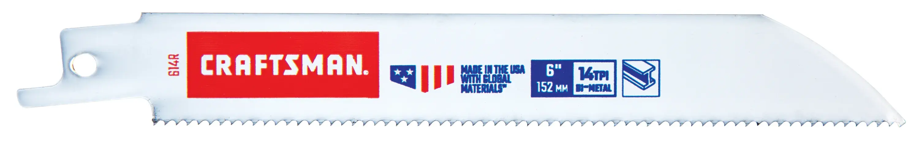 CRAFTSMAN Lames De Scie Alternative De 6 Po Et 14 Dents/po (pqt De 5)