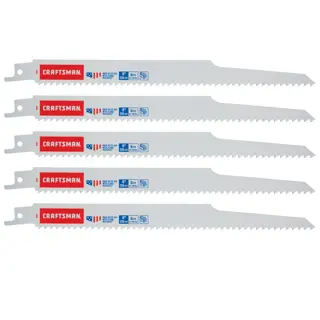 View of CRAFTSMAN Blades: Reciprocating Saw on white background