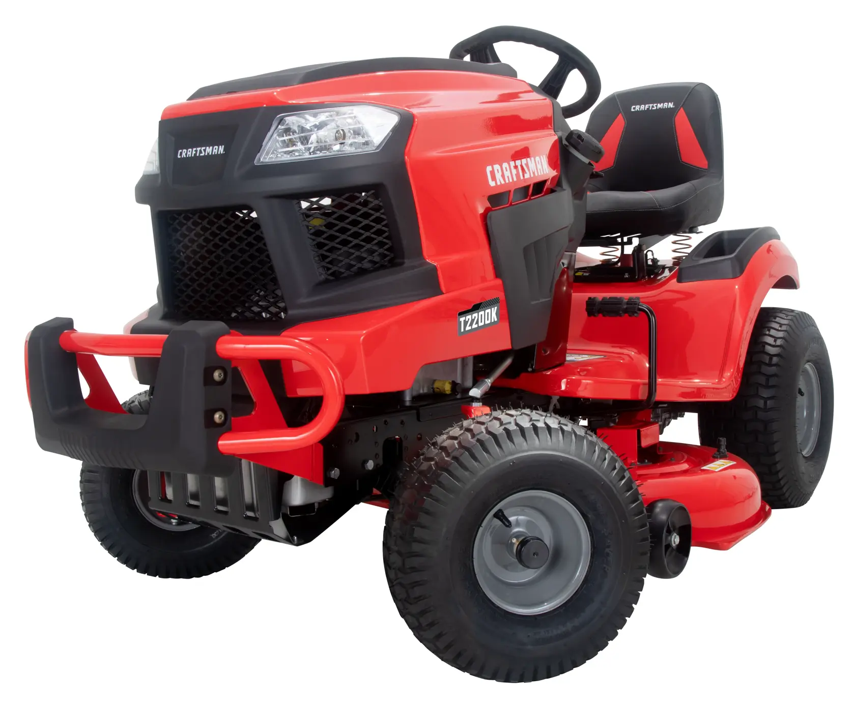 T2200K Gas Riding Mower Left Angle View