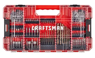 140 Piece Impact Driver Bit Set.
