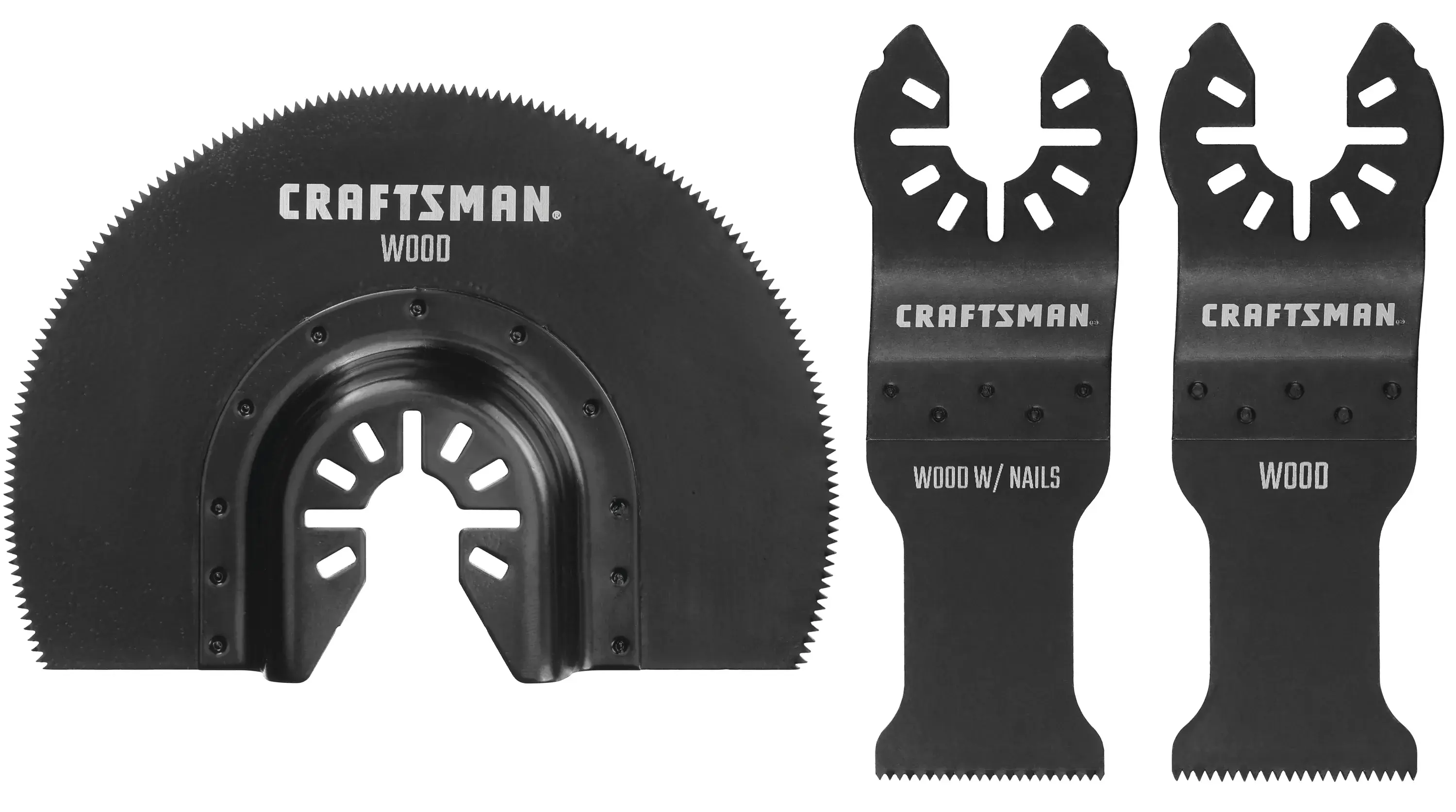 View of CRAFTSMAN Blades: Oscillating Tools on white background