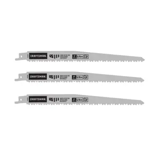 View of CRAFTSMAN Blades: Reciprocating Saw on white background