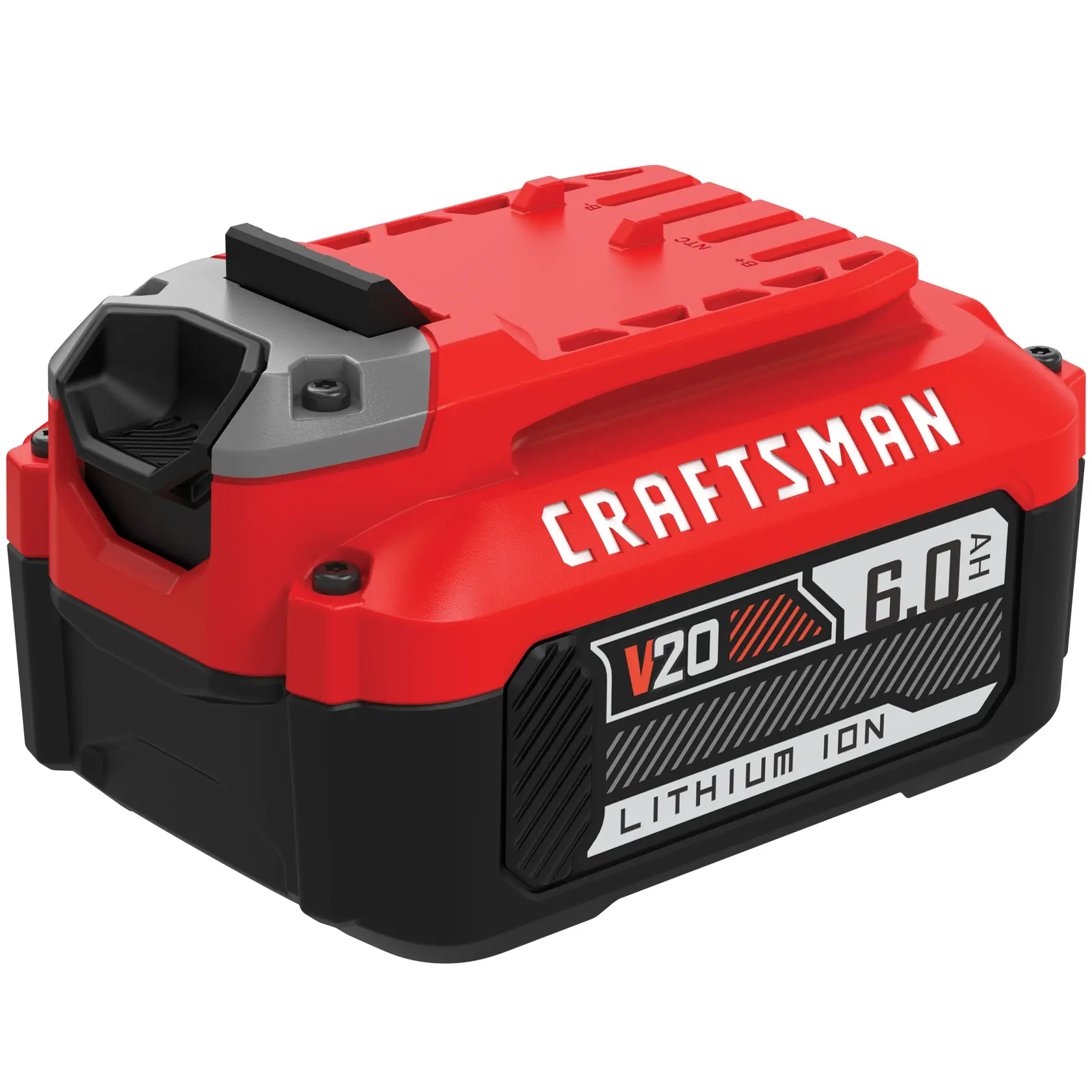 View of CRAFTSMAN Batteries & Chargers on white background