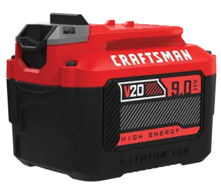View of CRAFTSMAN Batteries & Chargers on white background