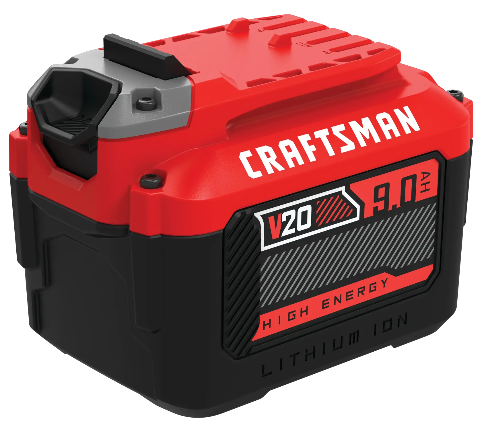 View of CRAFTSMAN Batteries & Chargers on white background